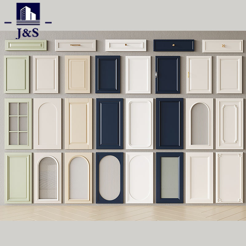 Jualan panas Lacquer Vinyl Pvc Melamine PET pintu dapur