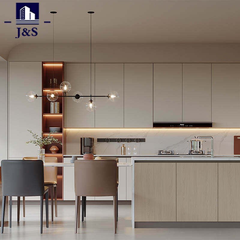Pengilang pintu dapur PVC Themofoiled